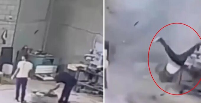 "Ölümün de hayırlısı" dedirten olay! Kamera dehşet anlarını böyle kaydetti