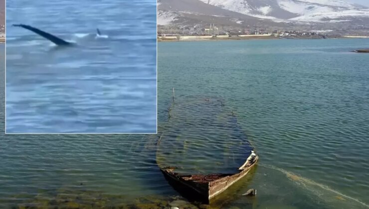 "Van Gölü canavarı" tartışmalarını alevlendirecek yeni görüntü