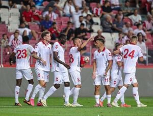 Samsunspor, hazırlık maçında USL Dunkerque’ü mağlup etti