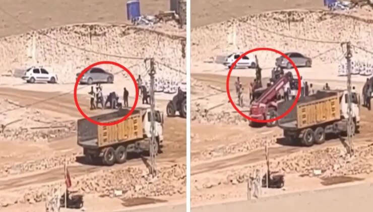 Şanlıurfa’da şantiye savaş alanına döndü!
