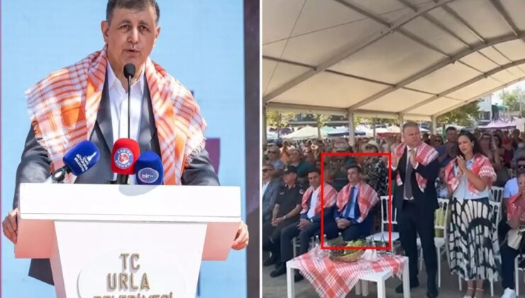 Şenlikte büyük kriz: Cemil Tugay "Alkışlayın" dedi, kaymakam istifini bozmadı