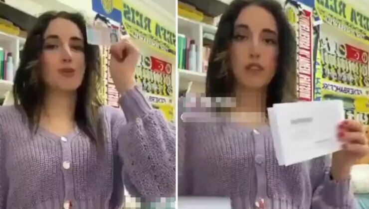 Sınava girmeden ehliyet aldı, utanmadan paylaştı