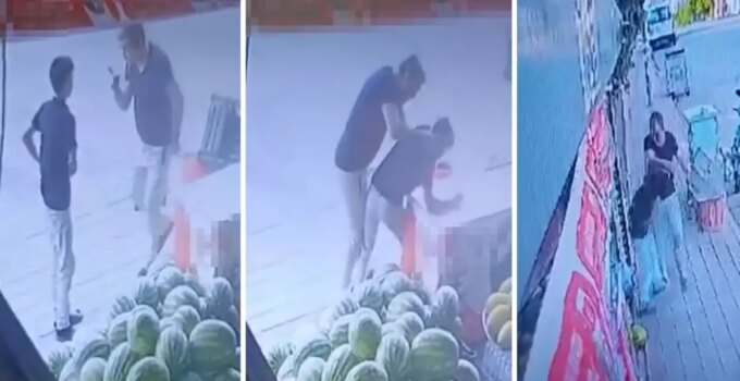 Sipariş ettiği marulu beğenmeyen bekçi, 15 yaşındaki çırağı darbetti