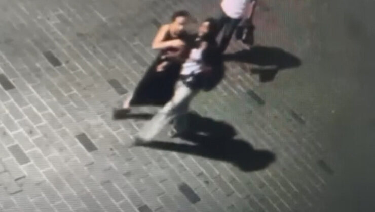 Taksim’de yürürken yoluna bir kadın girdi, hayatının şokunu yaşadı