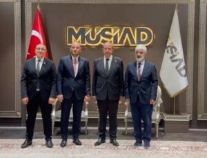 Tatar’dan MÜSİAD’da net mesaj: Türkiye ile KKTC Doğu Akdeniz’de kararlı