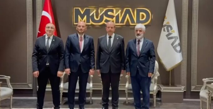 Tatar’dan MÜSİAD’da net mesaj: Türkiye ile KKTC Doğu Akdeniz’de kararlı