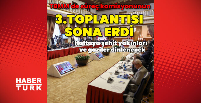 Terörsüz Türkiye sürecinde 3. toplantı Numan Kurtulmuş başkanlığında sona erdi