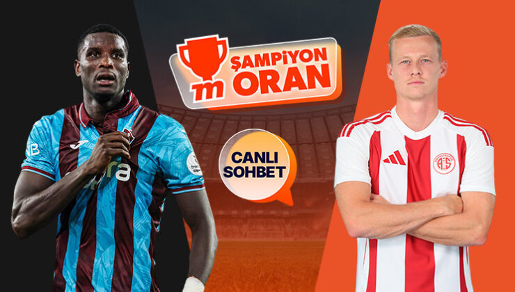 Trabzonspor – Antalyaspor mücadelesinin heyecanı canlı sohbet ve Şampiyon Oranlar ile Misli’de