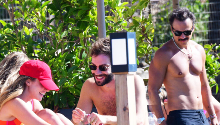Ünlü oyuncuların Bodrum keyfi