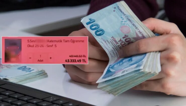 Velileri isyan ettiren fiyatlar: 43 bin TL’ye matematik kitabı satıyorlar