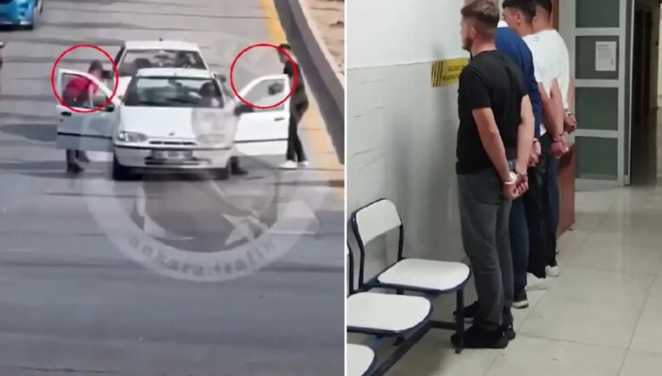 Yaşlı adamı kılıçla ağır yaralayan asfalt zorbaları gözaltına alındı