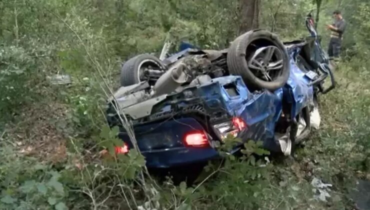 Yelda öğretmenden acı haber! 300 metrelik şarampole yuvarlandı