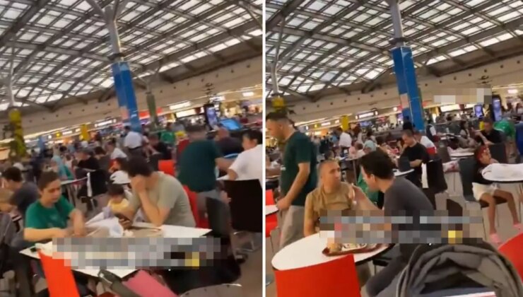 Yemek yiyen insanları çeken gurbetçinin videosuna tepkiler gecikmedi
