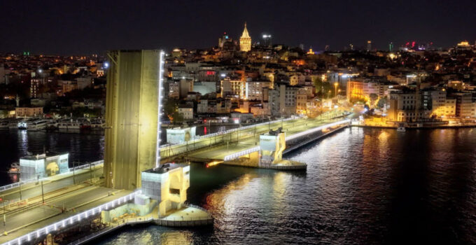 Yeni Galata Köprüsü’nde bakım onarım çalışması