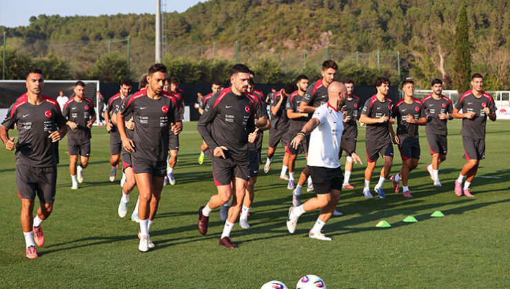 A Milli Futbol Takımı, Gürcistan maçının hazırlıklarını sürdürdü!
