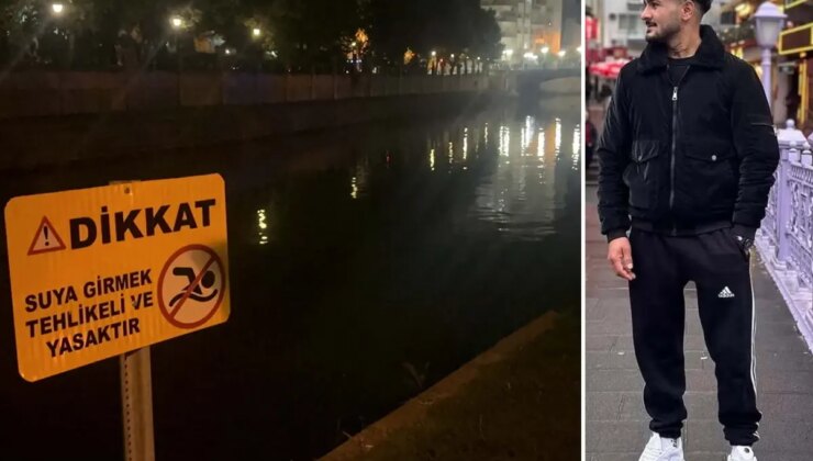 Alkol alırken Porsuk Çayı’na düşen 23 yaşındaki genç kurtarılamadı