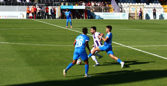 Ankara Keçiörengücü, Bodrum FK’yı 2 golle devirdi!