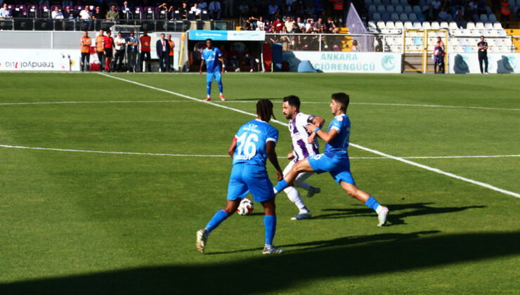 Ankara Keçiörengücü, Bodrum FK’yı 2 golle devirdi!