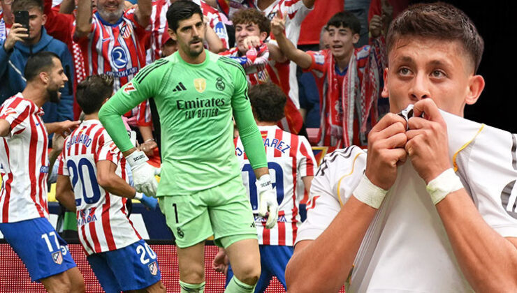 Arda Güler’in derbideki şovu Real Madrid’e yetmedi! Atletico Madrid’den tarihi galibiyet