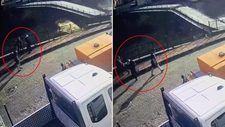 Artvin’de tarihi köprü selde böyle yıkıldı