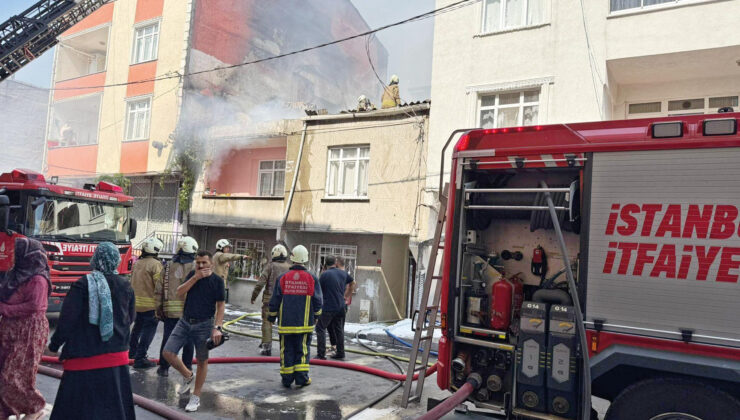 Avcılar’da yangın 3 binaya sıçradı