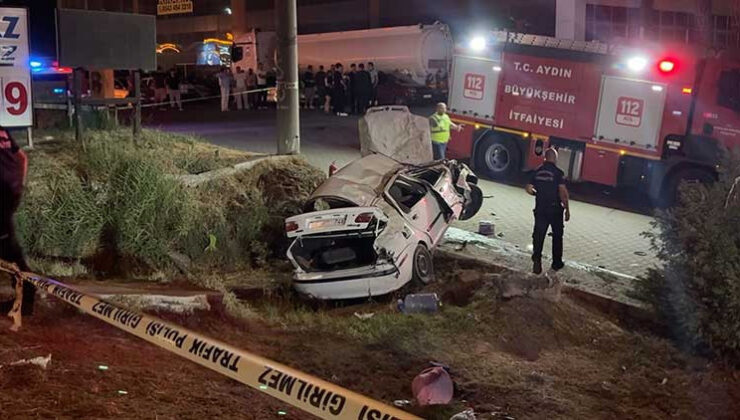 Aydın’da zincirleme trafik kazası: 1 kişi öldü, 5 kişi yaralandı