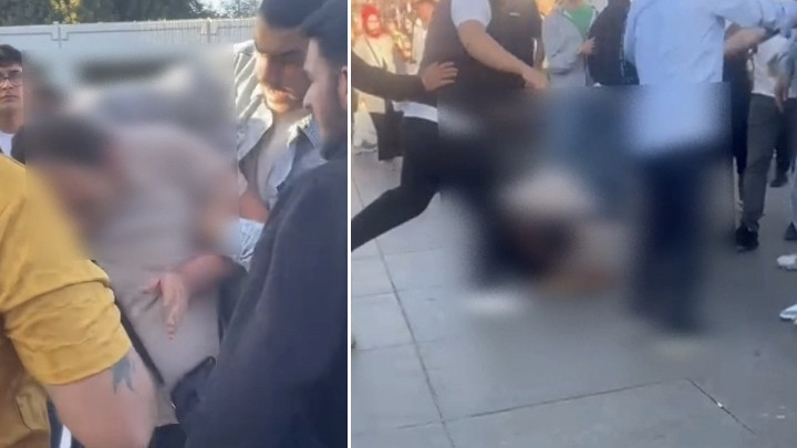 Bakırköy’de 16 yaşındaki kız çocuğunun fotoğraflarını çeken şüpheliyi çevredekiler darbetti