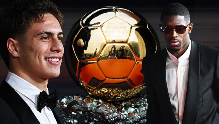 Ballon d’Or’un yeni sahibi Ousmane Dembele! Kenan Yıldız’a büyük gurur