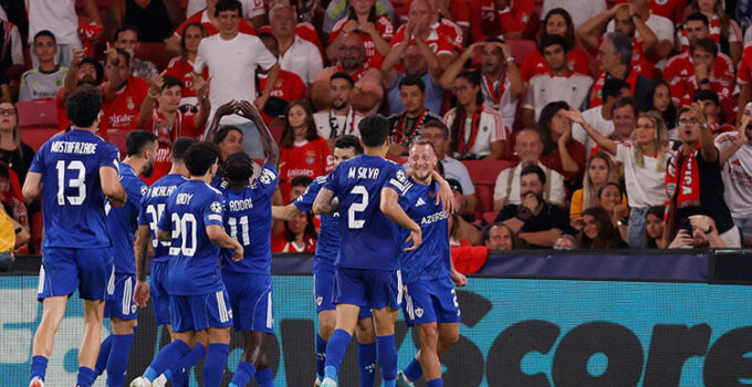 Benfica 2-3 Karabağ (UEFA Şampiyonlar Ligi)
