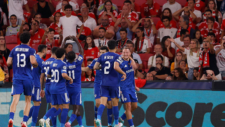 Benfica 2-3 Karabağ (UEFA Şampiyonlar Ligi)