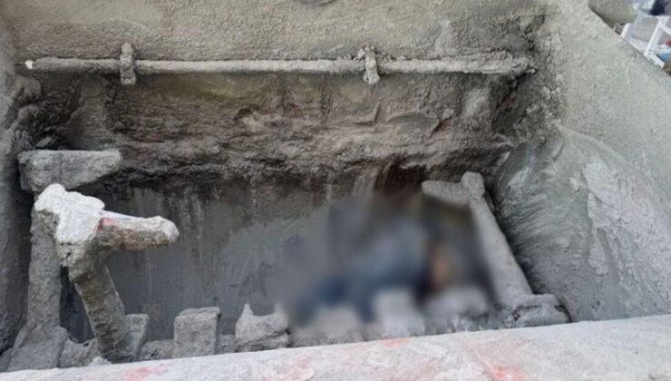 Beton mikserine düşüp can verdi!