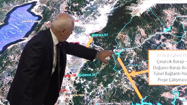 Bir ilin 6 günlük suyu kaldı! Kritik uyarı yapıldı: Bugün baypas hattı devrede