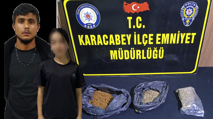 Bursa’da evinde uyuşturucu bulundu, sevgilisi suçu kabul edince serbest kaldı