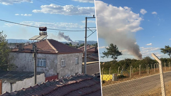 Çanakkale’de orman yangını! Alevler rüzgarı etkisiyle büyüdü