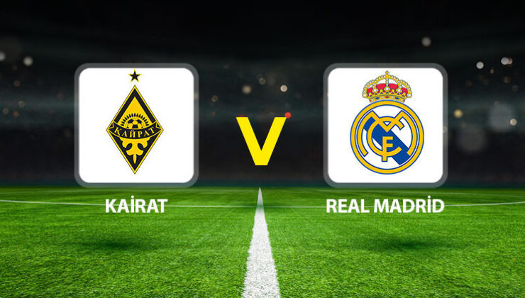 Canlı anlatım: Kairat – Real Madrid (UEFA Şampiyonlar Ligi)