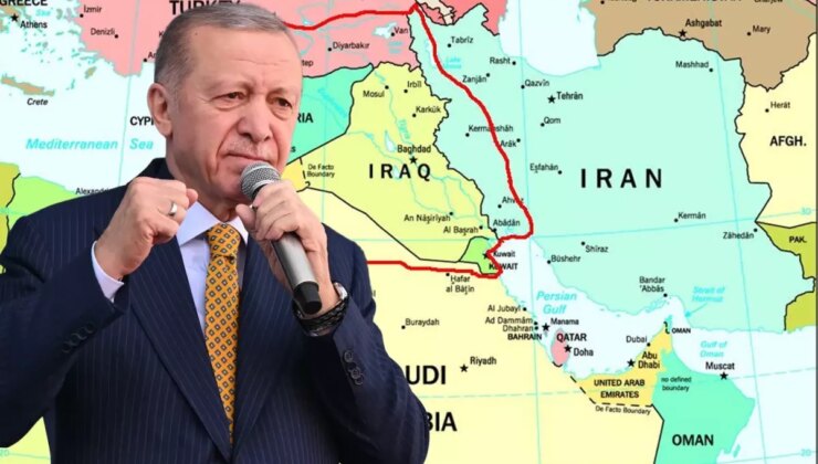 Cumhurbaşkanı Erdoğan’a İsrail’in "Vadedilmiş topraklar" haritası soruldu