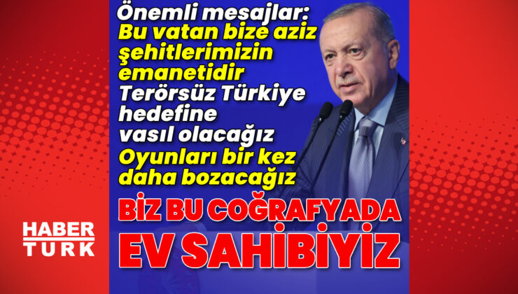 Cumhurbaşkanı Erdoğan’dan açıklamalar