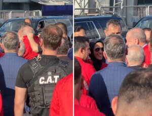 Cumhurbaşkanı Erdoğan’ın TEKNOFEST’i ziyaretine damga vuran görüntü