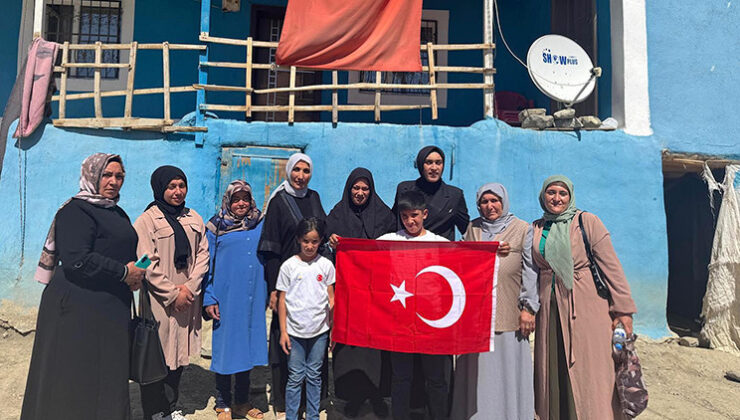 Cumhurbaşkanı Erdoğan’ın Terörsüz Türkiye mektubu Van’daki şehit ailesine ulaştı