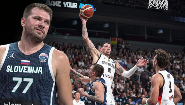 Doncic’in çabası yetmedi, Almanya yarı finale yükseldi!