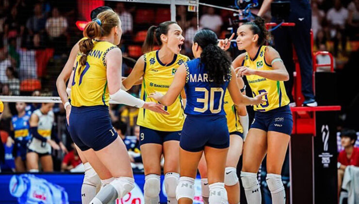 Dünya Voleybol Şampiyonası’nda bronz madalya Brezilya’nın!
