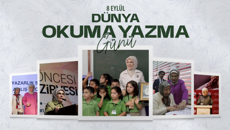 Emine Erdoğan’dan ‘Dünya Okuma Yazma Günü’ paylaşımı