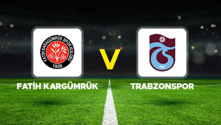 Fatih Karagümrük – Trabzonspor maçı ne zaman, saat kaçta, hangi kanalda? Süper Lig Mısırlı.com Fatih Karagümrük Trabzonspor muhtemel 11’ler
