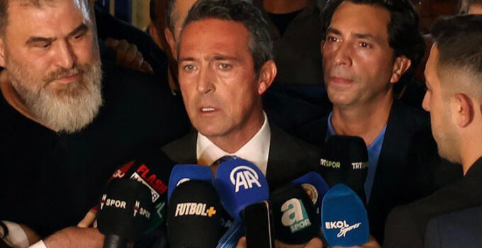 Fenerbahçe Başkanı Ali Koç, TFF Başkanı İbrahim Hacıosmanoğlu ile görüştü: ‘Operasyon yapıldı’