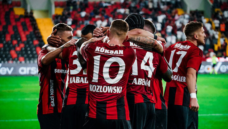 Gaziantep FK, üst üste 3. galibiyetini aldı!