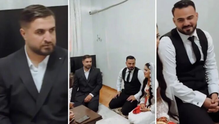 Gelinin mehir isteği sonrası damadın boynu büküldü