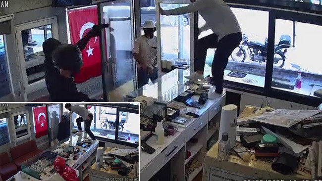 Hatay’da soygun girişimine direnen kuyumcu yaralandı! O anlar kameralara yansıdı