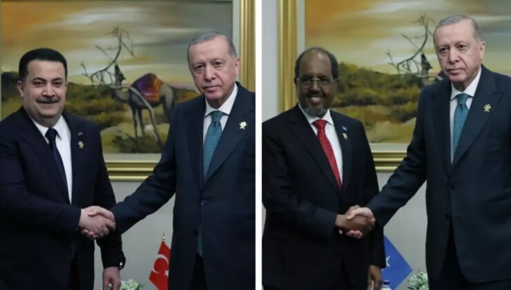 Her görüşmede Gazze’yi masaya koydu! Cumhurbaşkanı Erdoğan’dan kritik temaslar