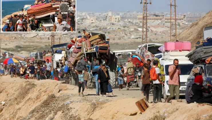 İsrail patlayıcı yüklü tırları Gazze’ye soktu, kentten göç edenlerin sayısı gitgide artıyor