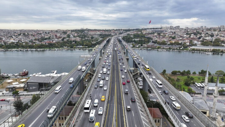 İstanbul’da trafik yoğunluğu